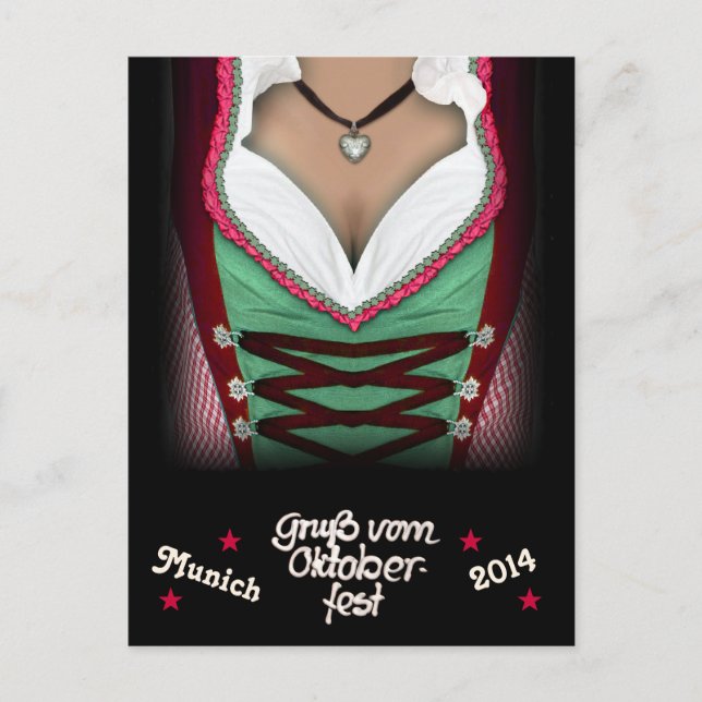 Gruss vom Oktoberfest Postcard (Front)