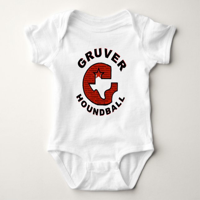 Gruver-G-Shirt-Front-#2 Baby Bodysuit (Front)