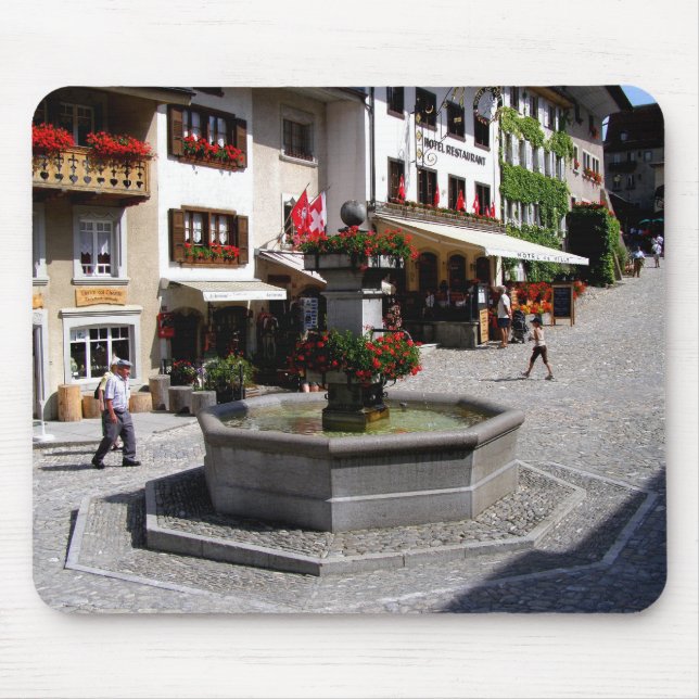 Gruyeres in Switzerland Mouse Pad (Front)