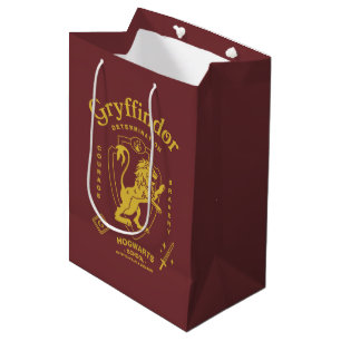 GRYFFINDOR™ Determination Courage Bravery Crest Medium Gift Bag