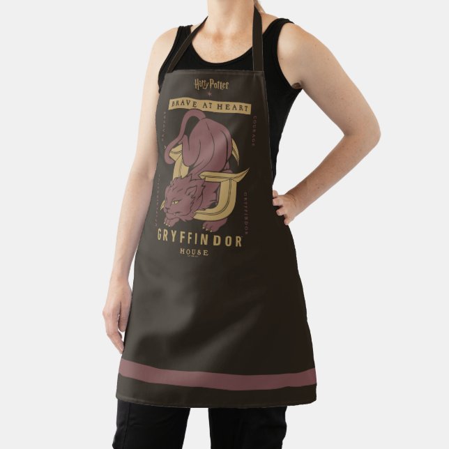 GRYFFINDOR™ House Brave at Heart Apron (Insitu)
