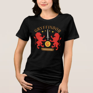 GRYFFINDOR™ House Double Lion Sword Graphic Tri-Blend Shirt
