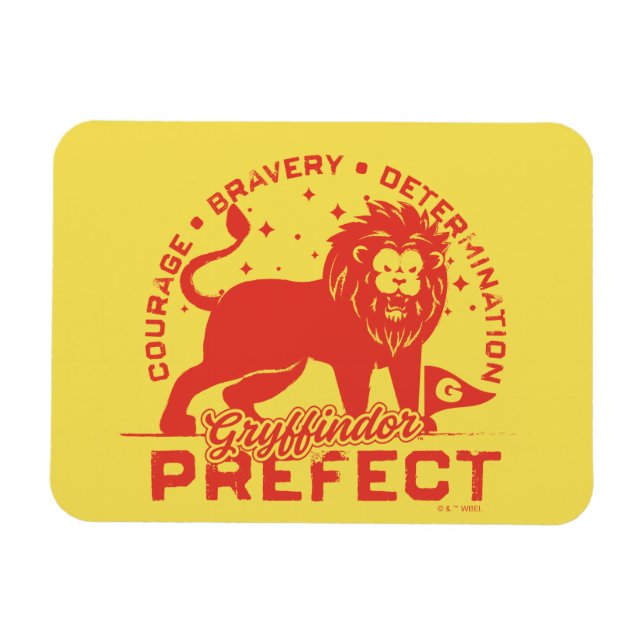 GRYFFINDOR™ Prefect Badge Magnet (Horizontal)