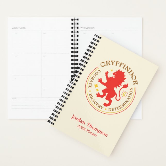 GRYFFINDOR™ Red Lion House Pride Badge Planner (Display)