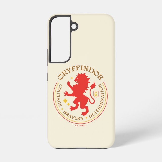 GRYFFINDOR™ Red Lion House Pride Badge Samsung Galaxy S22 Case (Back)