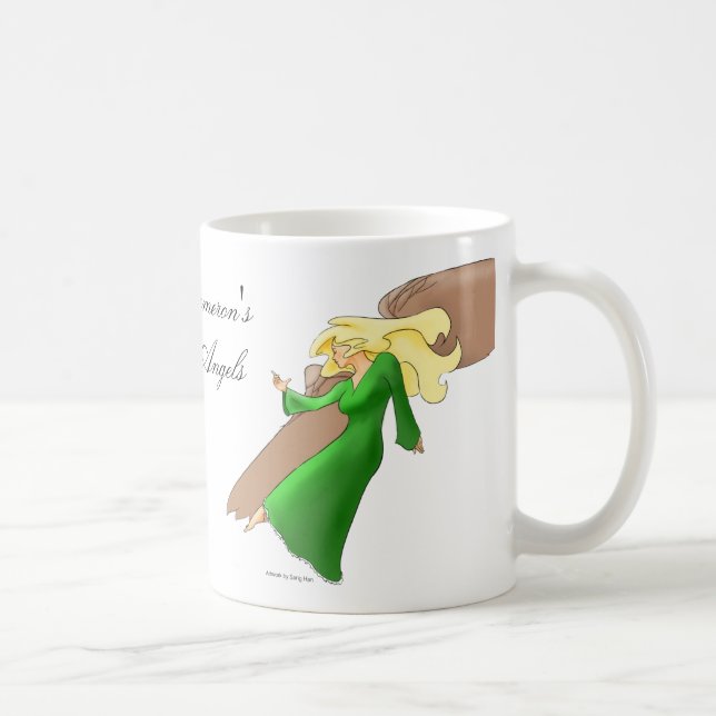Gryffon and Angel Coffee Mug (Right)
