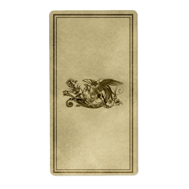 Gryphon Apothecary Label (Front)