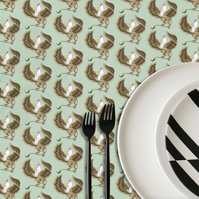 Gryphon Fantasy Griffin Mythology  Tablecloth (Creator Uploaded)