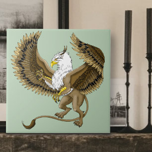 Gryphon Fantasy Griffin Mythology  Tile