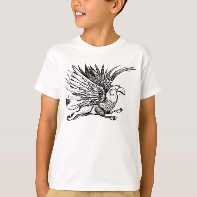 Gryphon in Flight T-Shirt (Front)