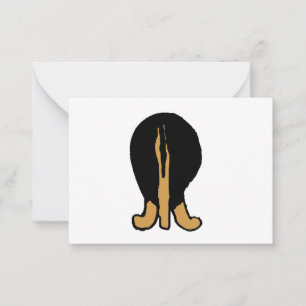 GS bi coloured hiney Card