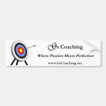 G's Coaching Bumper Sticker II