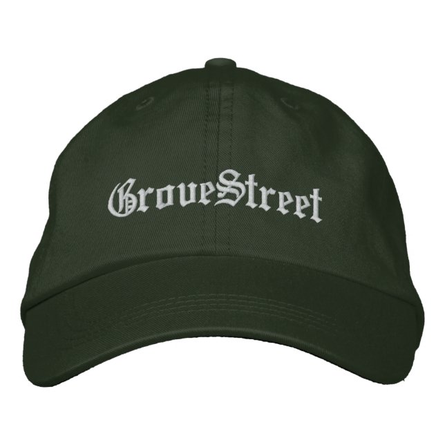 GS Green Pimp Flex Fit Embroidered Hat (Front)