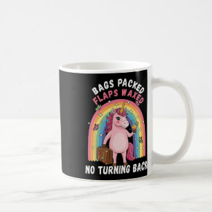 Gs Packed Flaps Waxed No Turning Ck Unicorn Humor Coffee Mug