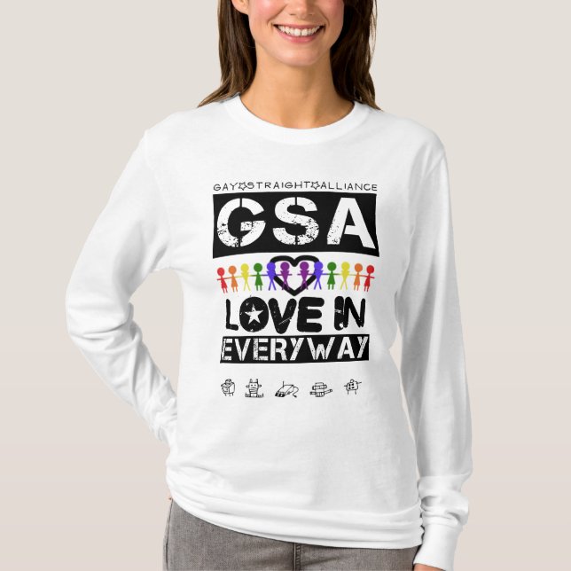 GSA Hoodie T-Shirt (Front)
