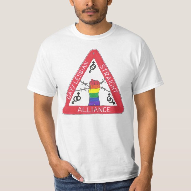 GSA triangle tee (Front)