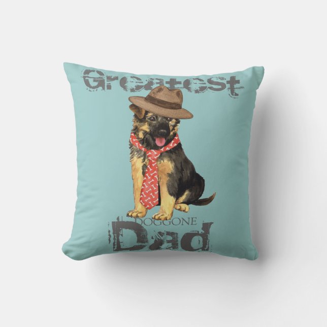 GSD Dad Cushion (Front)