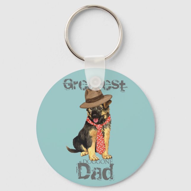 GSD Dad Key Ring (Front)