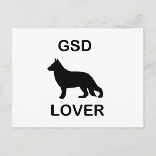 GSD Lover Postcard