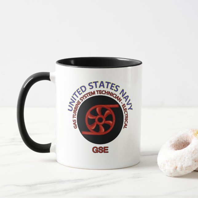 GSE LM2500 Coffee Mug (With Donut)
