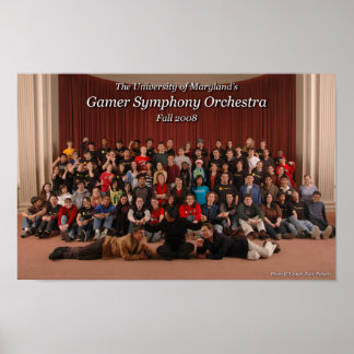 GSO Fall '08 Group Photo (Silly) Poster