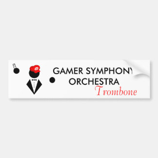 GSO Trombone Bumper Sticker