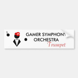 GSO Trumpeter Bumper Sticker