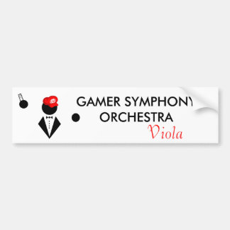 GSO Viola Bumper Sticker