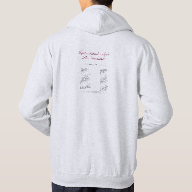 GSOC SDB Nutcracker Kalispell Cast 2024 Hoodie (Back)