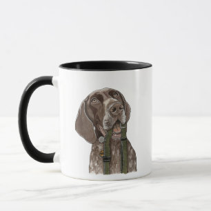 GSP gundog walkies Mug