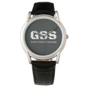 GSS God's Stealth Soldier Christian Black Watch