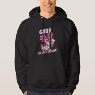 Gsus Our Chord And Savior Guitar Musician Hoodie