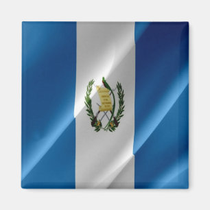 GT - Guatemala - Flag Waving Magnet