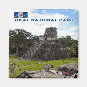 GT - Guatemala - Tikal - National Park Magnet