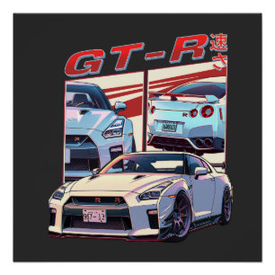 GT-R STREET LEGEND POSTER