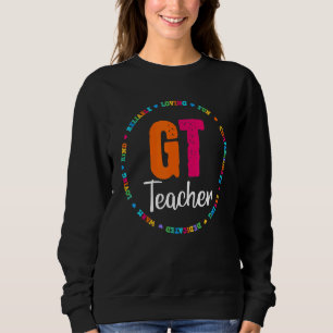 Gt Teacher Ed Education Team Student School Specia Sweatshirt