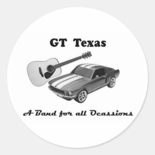 GT Texas Stickers