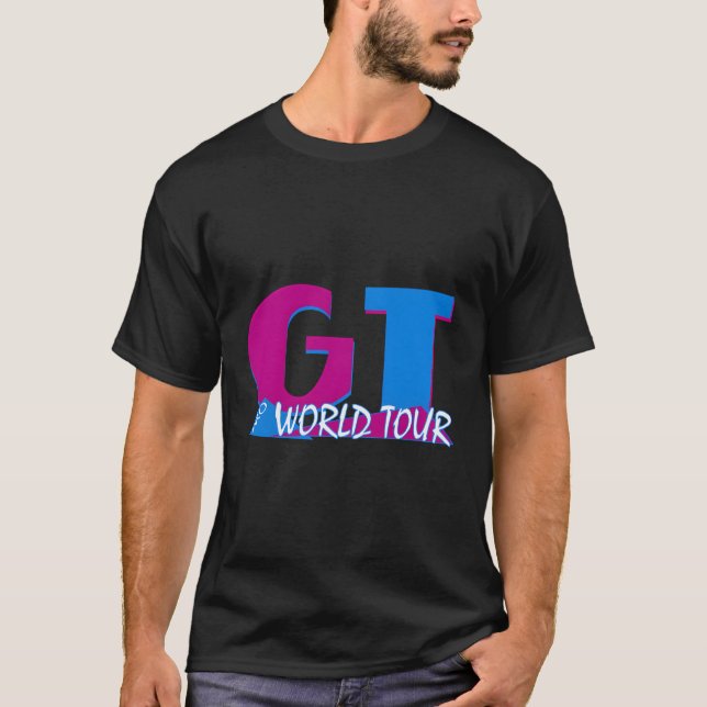 Gt World Tour Bmx Graphic T-Shirt (Front)