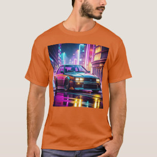 gta 5 drift car cyberpunk vintage T-Shirt