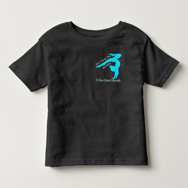 GTbay Gymnastics Hoodie Toddler T-Shirt (Front)
