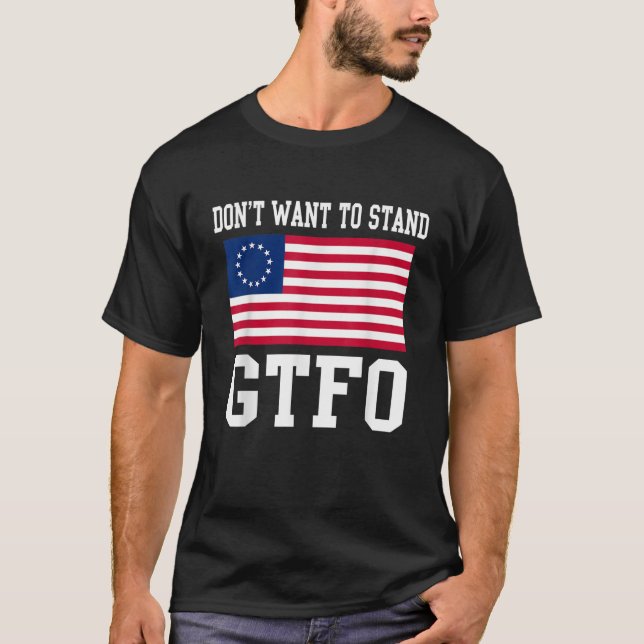 GTFO America T-Shirt (Front)