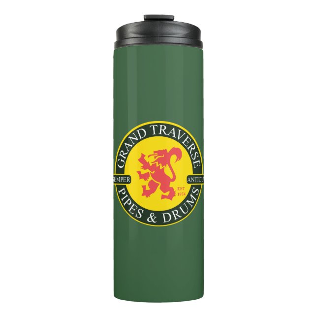 GTPD Logo Beverage Thermal Tumbler (Front)
