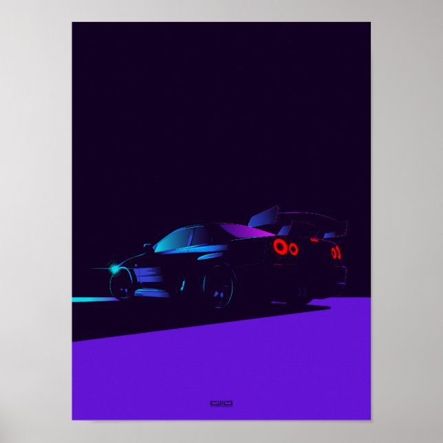 GTR R34  POSTER (Front)