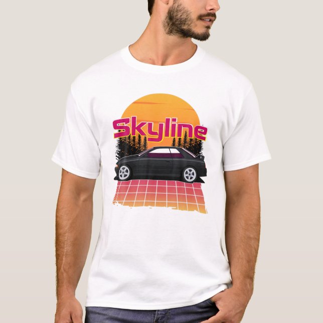Gtr Skyline 1990 T-Shirt (Front)