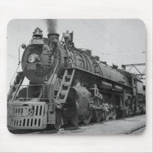 GTW Steam Engine #6335 Train #17 Mouse Pad
