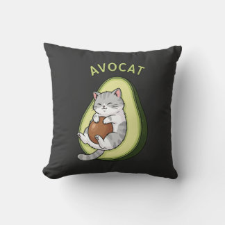 Guac Meow Mode Cushion