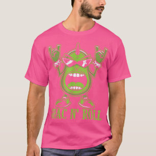 Guac N Roll Avocado Lover Guacamole Ketogenic Rock T-Shirt
