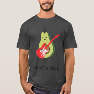 Guac N Roll, Holy Guacamole, Funny Avocado For Men T-Shirt
