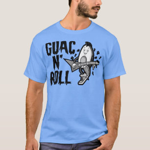 Guac N Roll, Holy Guacamole, Funny Avocado For Men T-Shirt