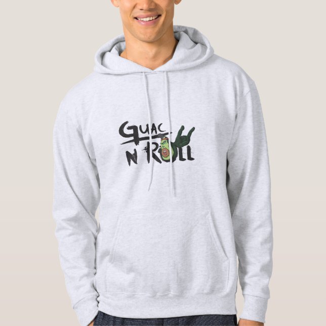 Guac N Roll Men's Hoodie (Front)